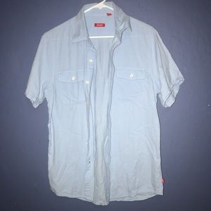 Blue button up by IZOD